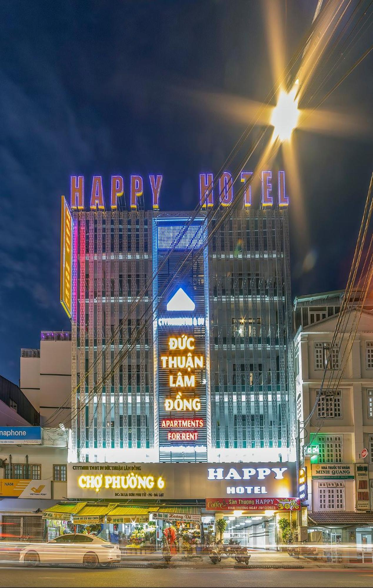 Happy Hotel Dalat Exterior foto