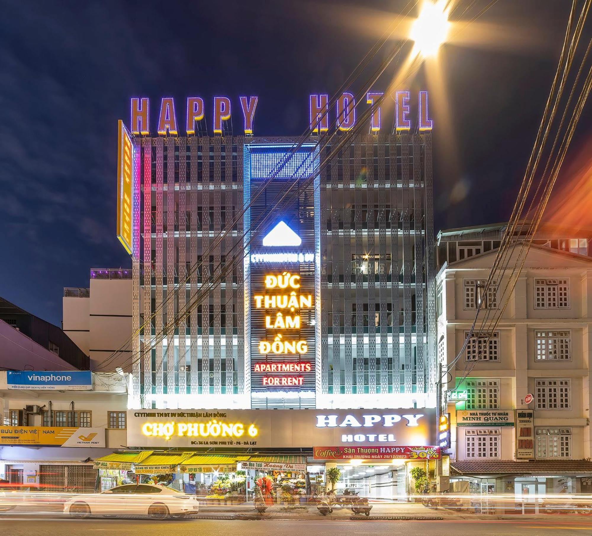 Happy Hotel Dalat Exterior foto